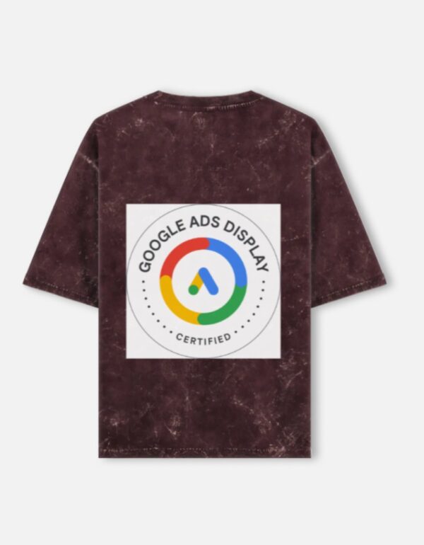 Unisex Acid Washed Oversized Tee - Image 3